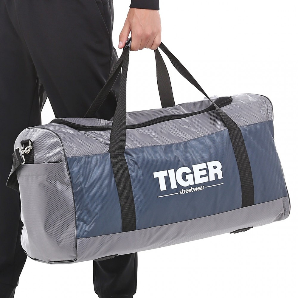 

Спортивная сумка Tiger Gross-4 (на 60 л) Светло-серый - Серый (глянец)