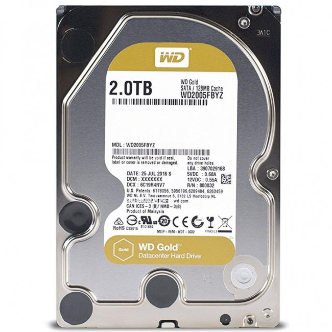 

Жесткий диск 3.5" 2TB Western Digital (WD2005FBYZ)