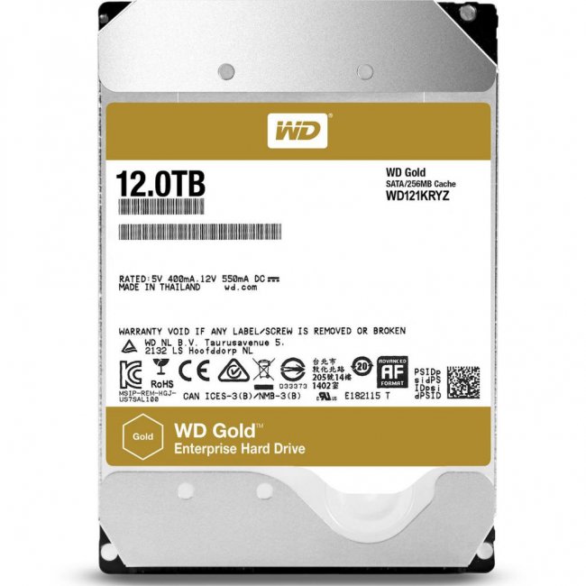 

Жесткий диск 3.5" 12TB Western Digital (WD121KRYZ)