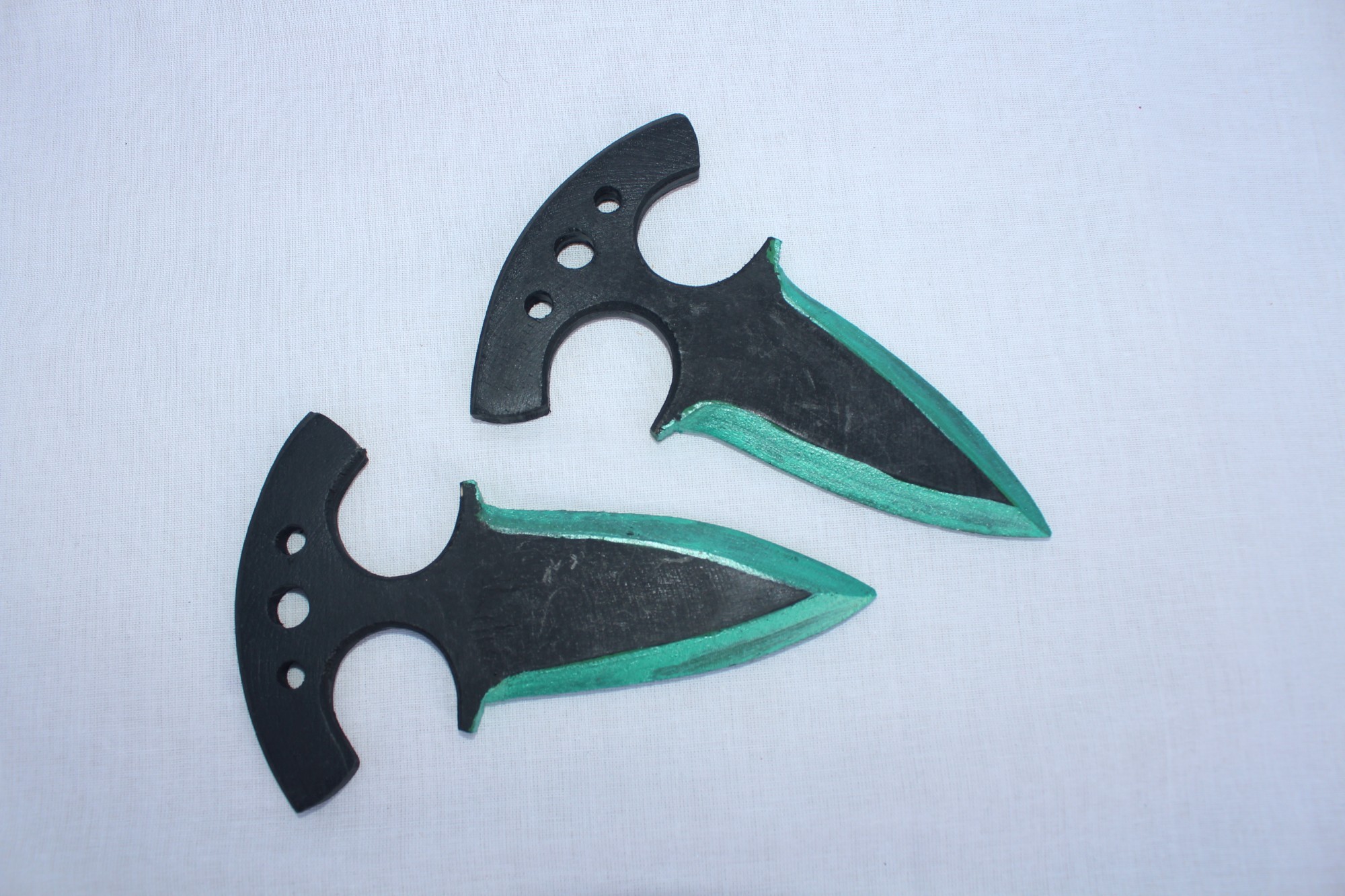 

Набор коллекционных ножей тычковых WW деревянный Shadow Daggers CS GO Пара