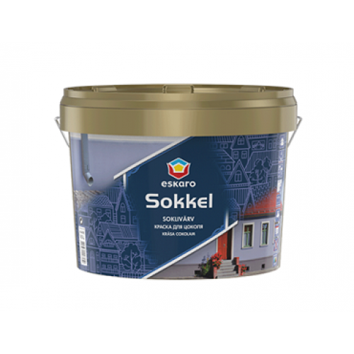 

Краска цокольная матовая Eskaro Sokkel