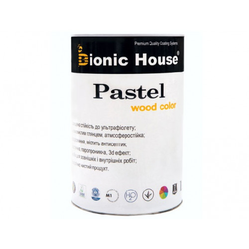 

Акриловая пропитка-антисептик Pastel Wood color Bionic House (мокко)