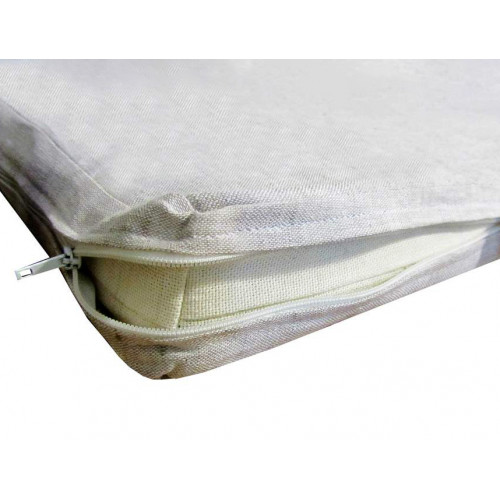 

Матрас детский льняной LinTex 80х160/7 в кроватку чехол из льна