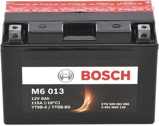 Batteria 12V 14Ah 220A(EN) Bosch M6 021 moto