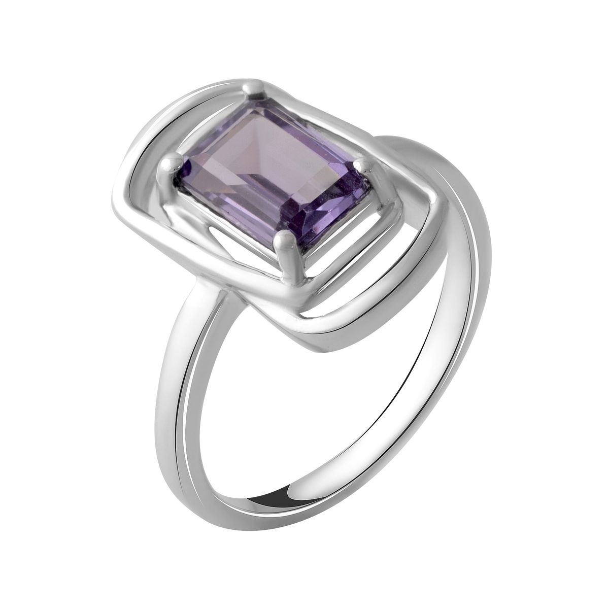 

Серебряное кольцо SilverLine с александритом 2.01ct 17 размер