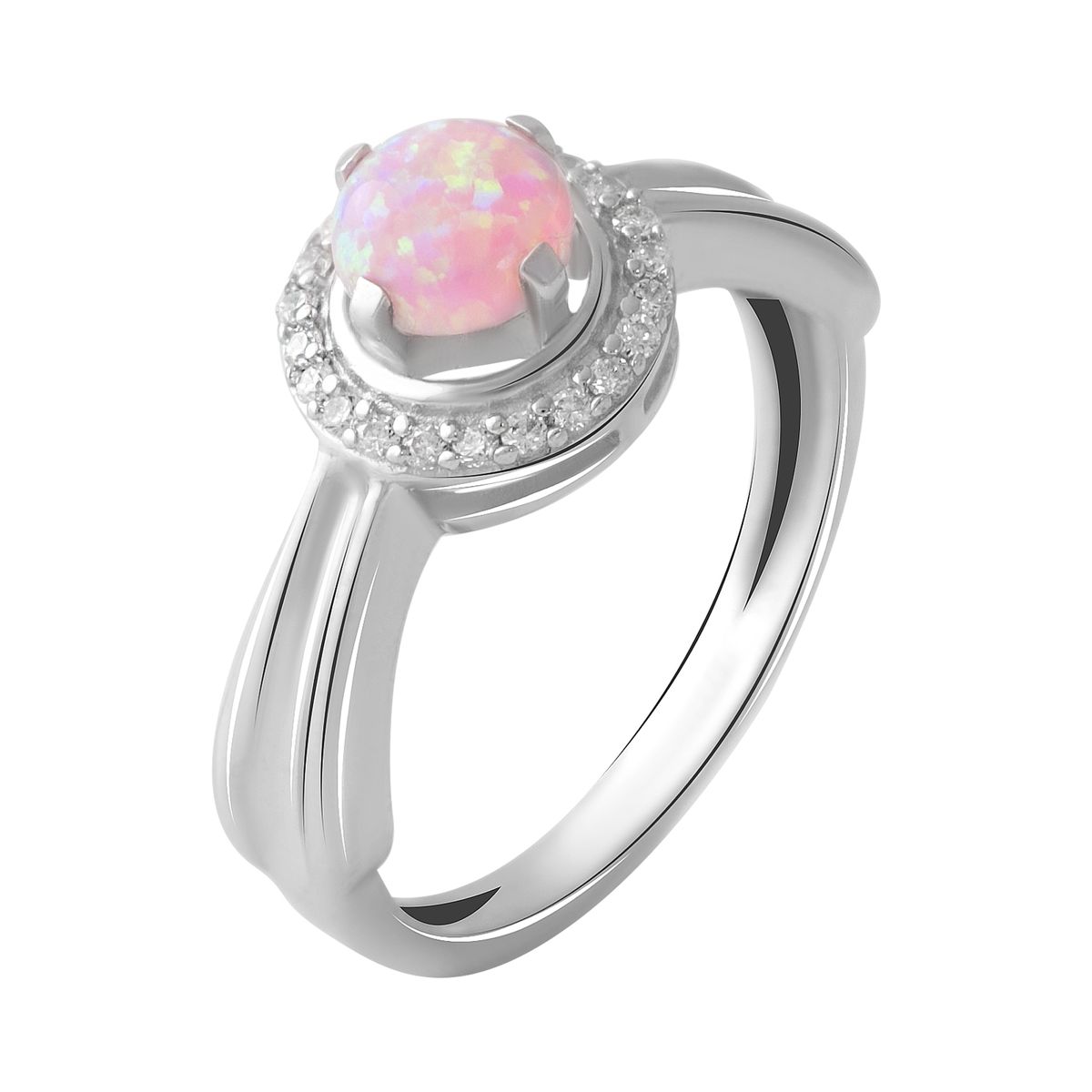 

Серебряное кольцо SilverLine с опалом 0.65ct 17 размер
