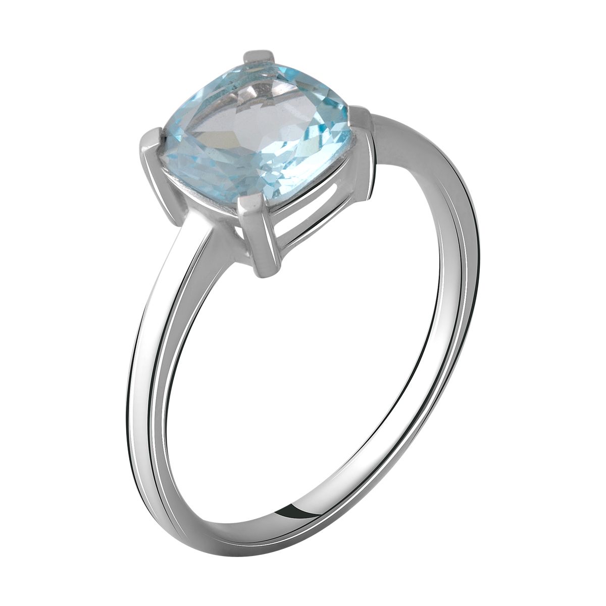

Серебряное кольцо SilverLine с натуральным топазом 2.363ct 18.5 размер
