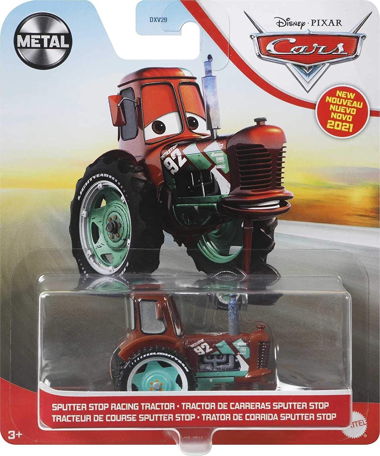 Тачки - Гоночный трактор Cars Die-Cast Sputter Stop Racing Tractor 92  Mattel – фото, отзывы, характеристики в интернет-магазине ROZETKA от  продавца: Superraretoys | Купить в Украине: Киеве, Харькове, Днепре,  Одессе, Запорожье, Львове