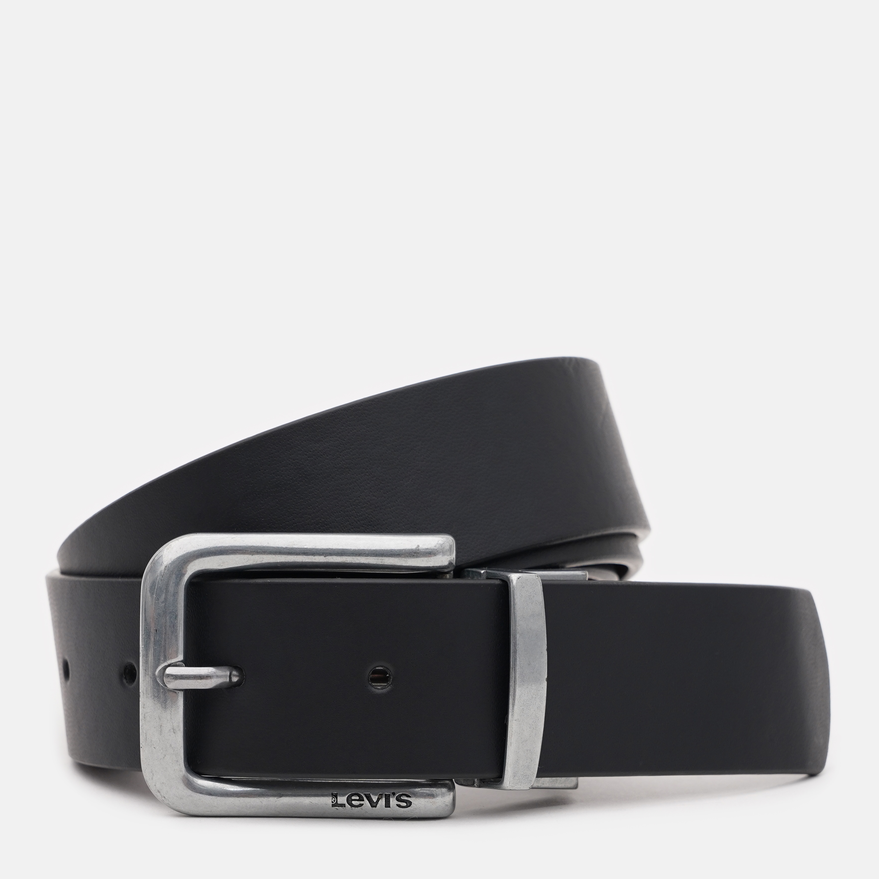 Акція на Ремінь двосторонній чоловічий Levi's Reversible Classic Belt 232448-3-59 105 см Regular Black від Rozetka