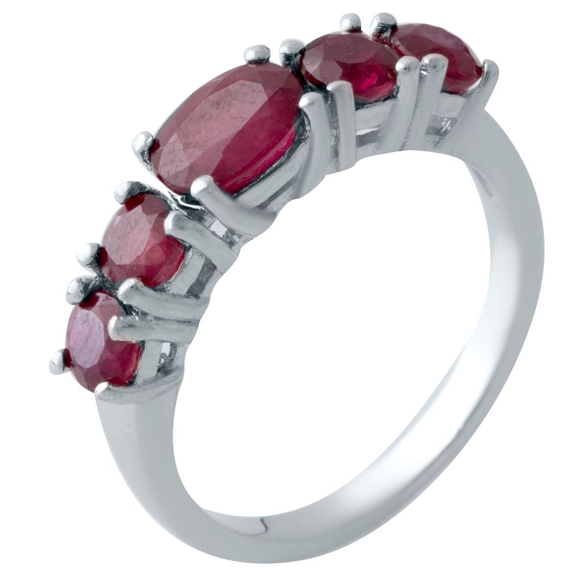 

Серебряное кольцо SilverLine с натуральным рубином 2.55ct 18 размер