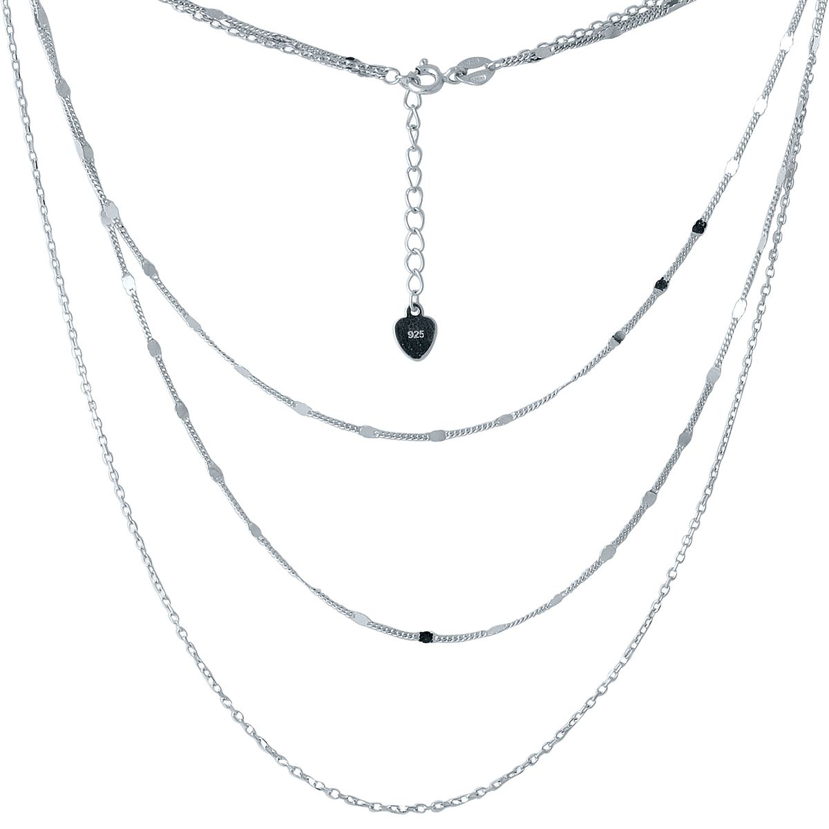 

Серебряное колье SilverLine без камней 500 размер