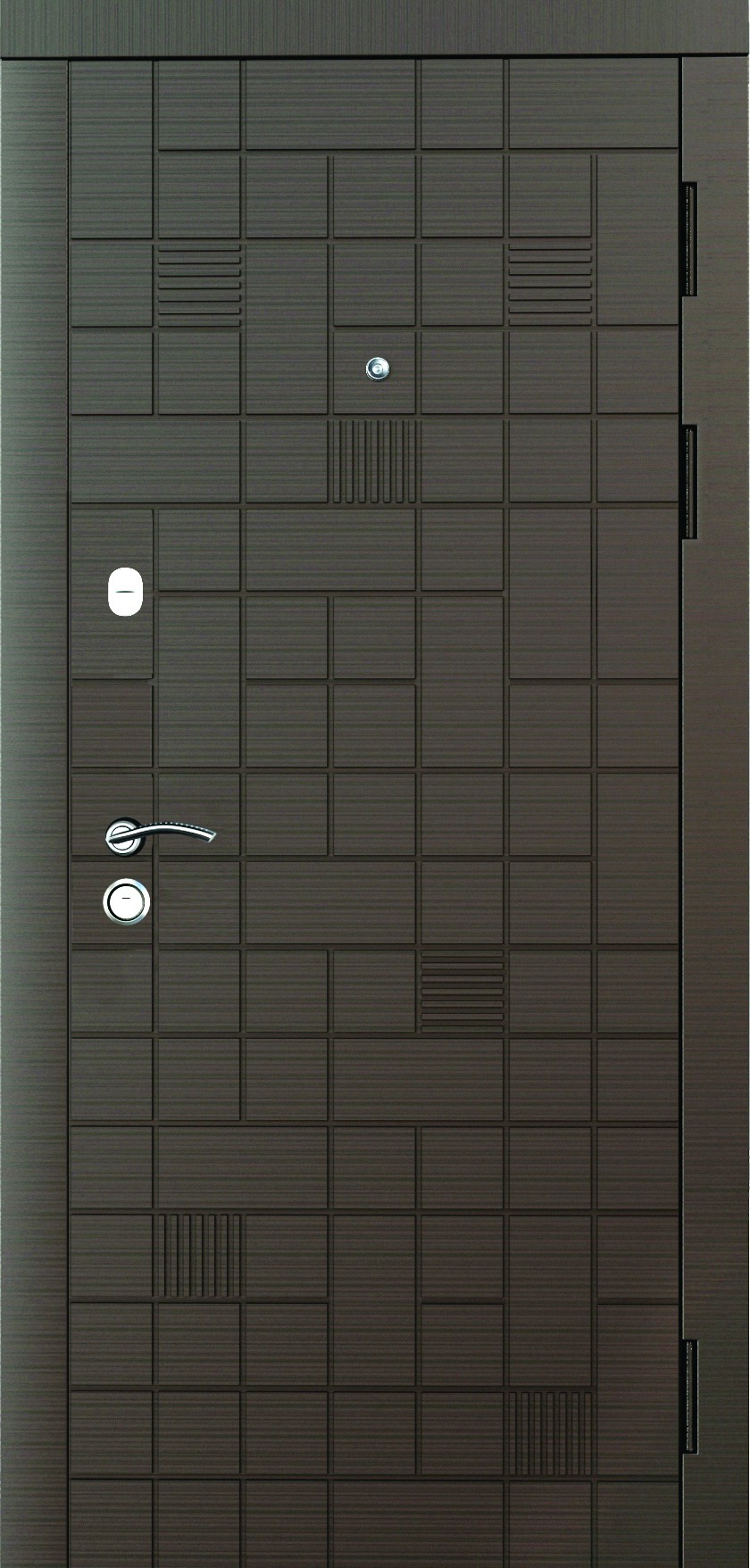 

Вхідні двері SARMAK Каскад Преміум 100 R 970х2060 Венге