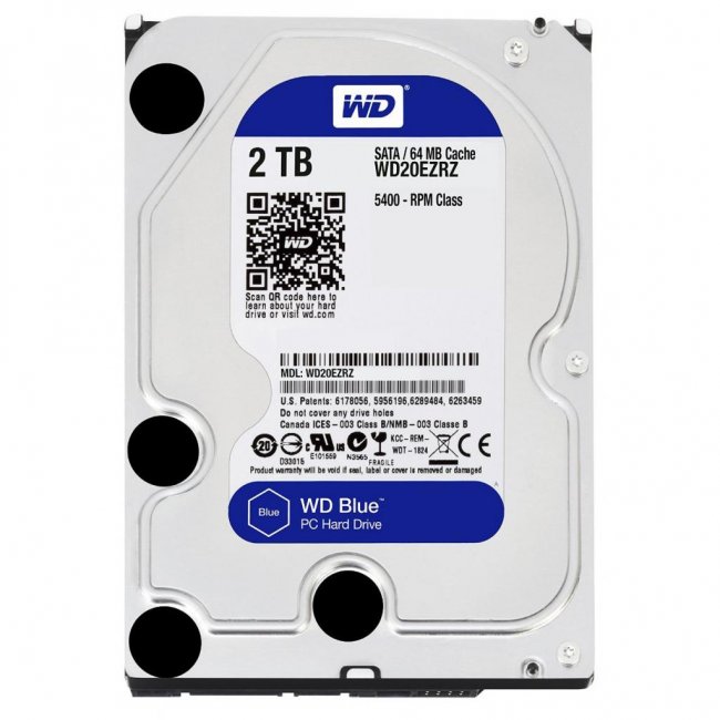 

Жесткий диск 3.5" 2TB Western Digital (WD20EZRZ)