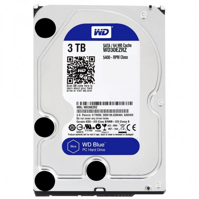 

Жесткий диск 3.5" 3TB Western Digital (WD30EZRZ)