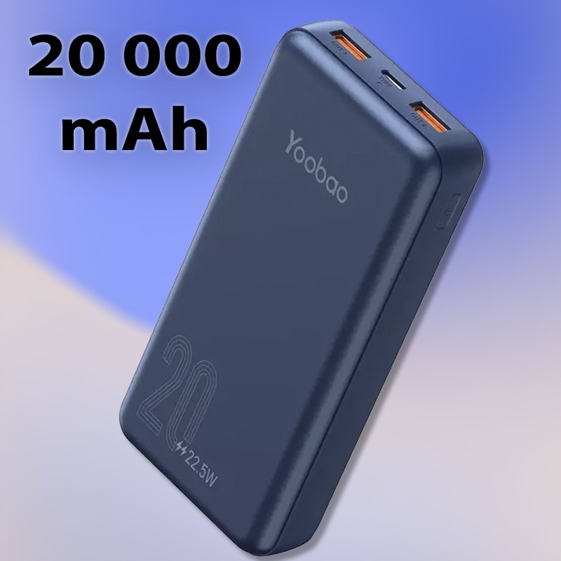Портативная батарея повербанк Power bank 20 000 mAh пауэрбанк павер ...
