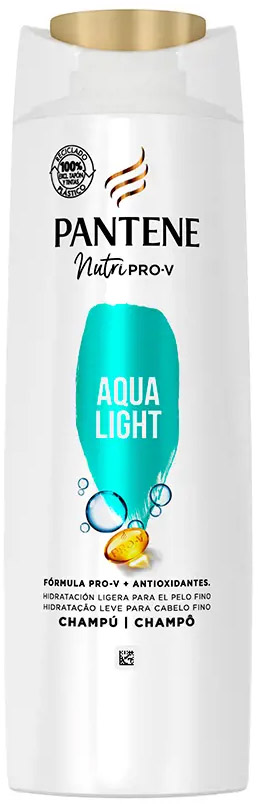 Питательный шампунь Pantene Pro-V Aqua Light Shampoo Cabello Fino 640 ...