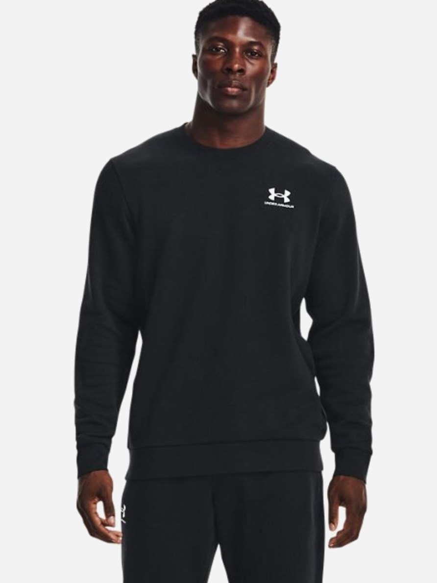 Світшот утеплений чоловічий Under Armour Essential Fleece Crew 1374250-001 L Чорний від Rozetka на платформі USKIDKA Акція на Світшот утеплений чоловічий Under Armour Essential Fleece Crew 1374250-001 L Чорний від Rozetka