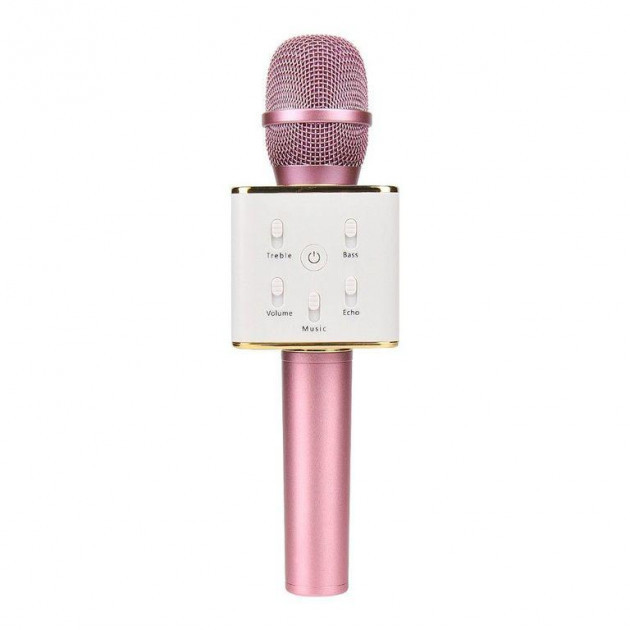 

Беcпроводной микрофон для кaраоке Q7 StreetGo (Bluetooth+USB) ROSE