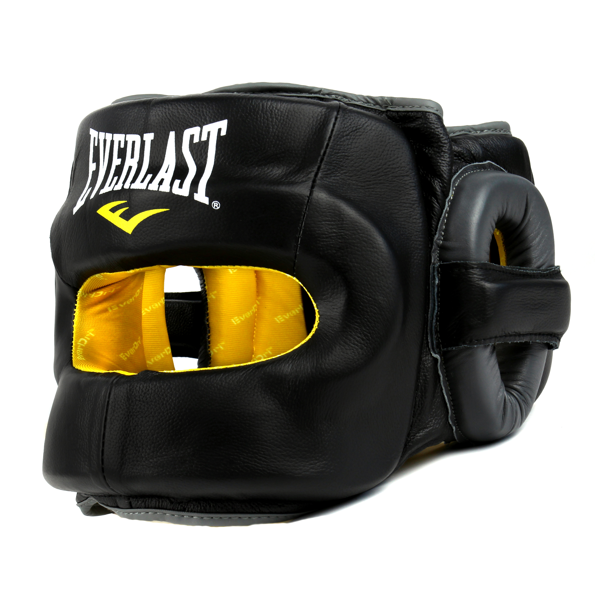 

Боксерский шлем Everlast Safe Max Head Gear Размер L/XL Черно-желтый 570401
