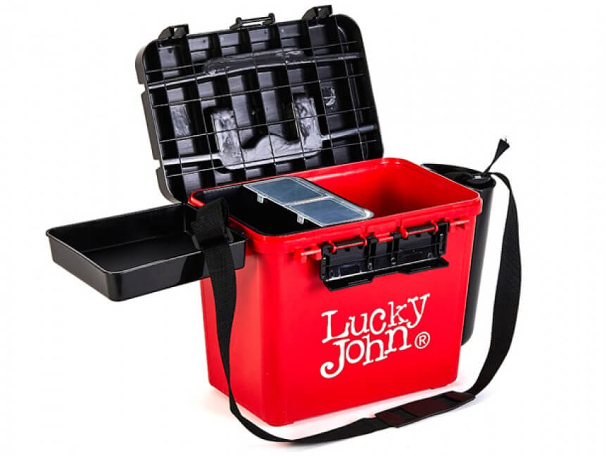 

Ящик для зимней рыбалки Lucky John 38x26x31.5cm (LJ2050)