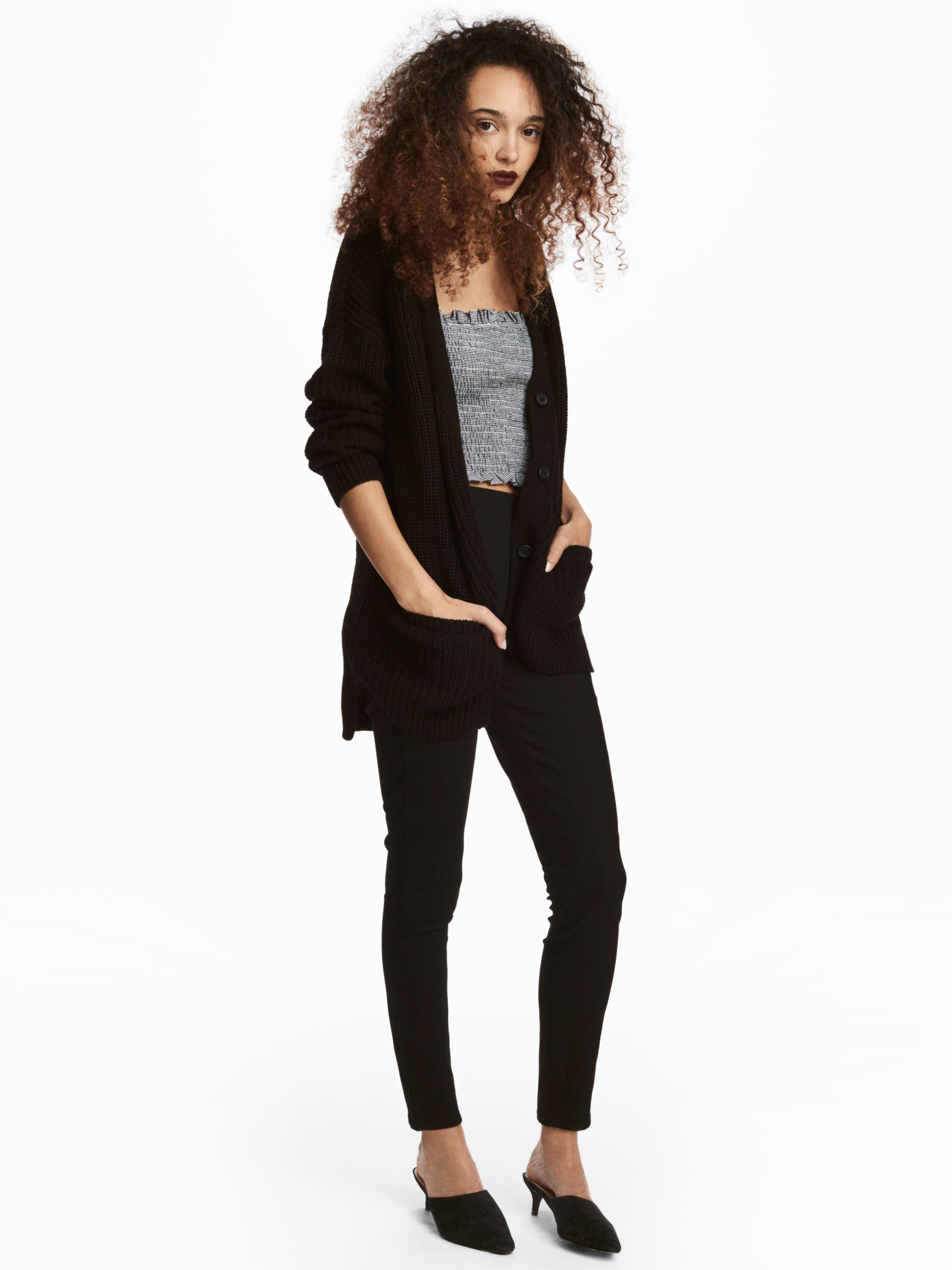 

Брюки H&M 3049465 38 Черные