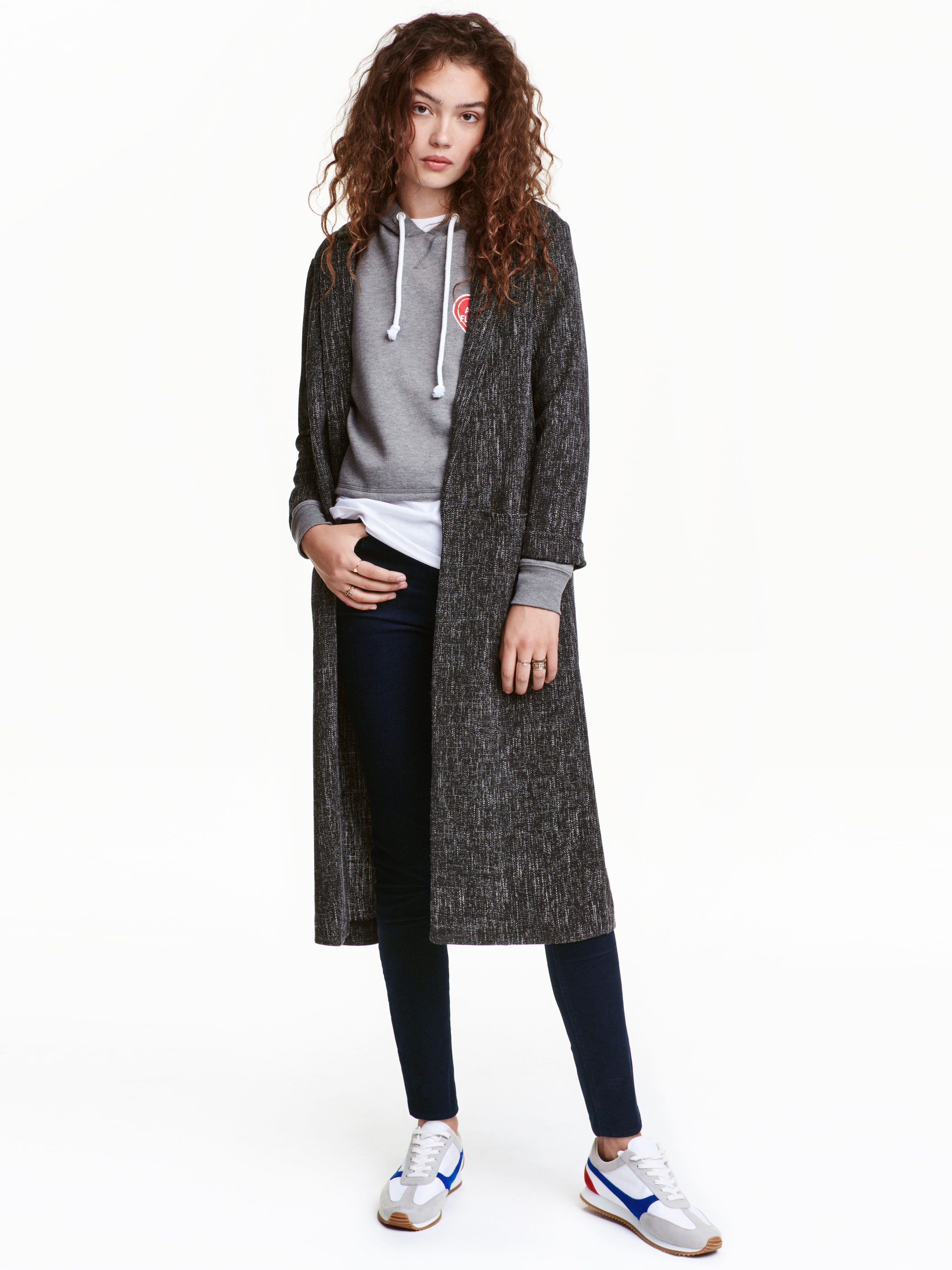 

Брюки H&M 4101114 34 Темно-синие