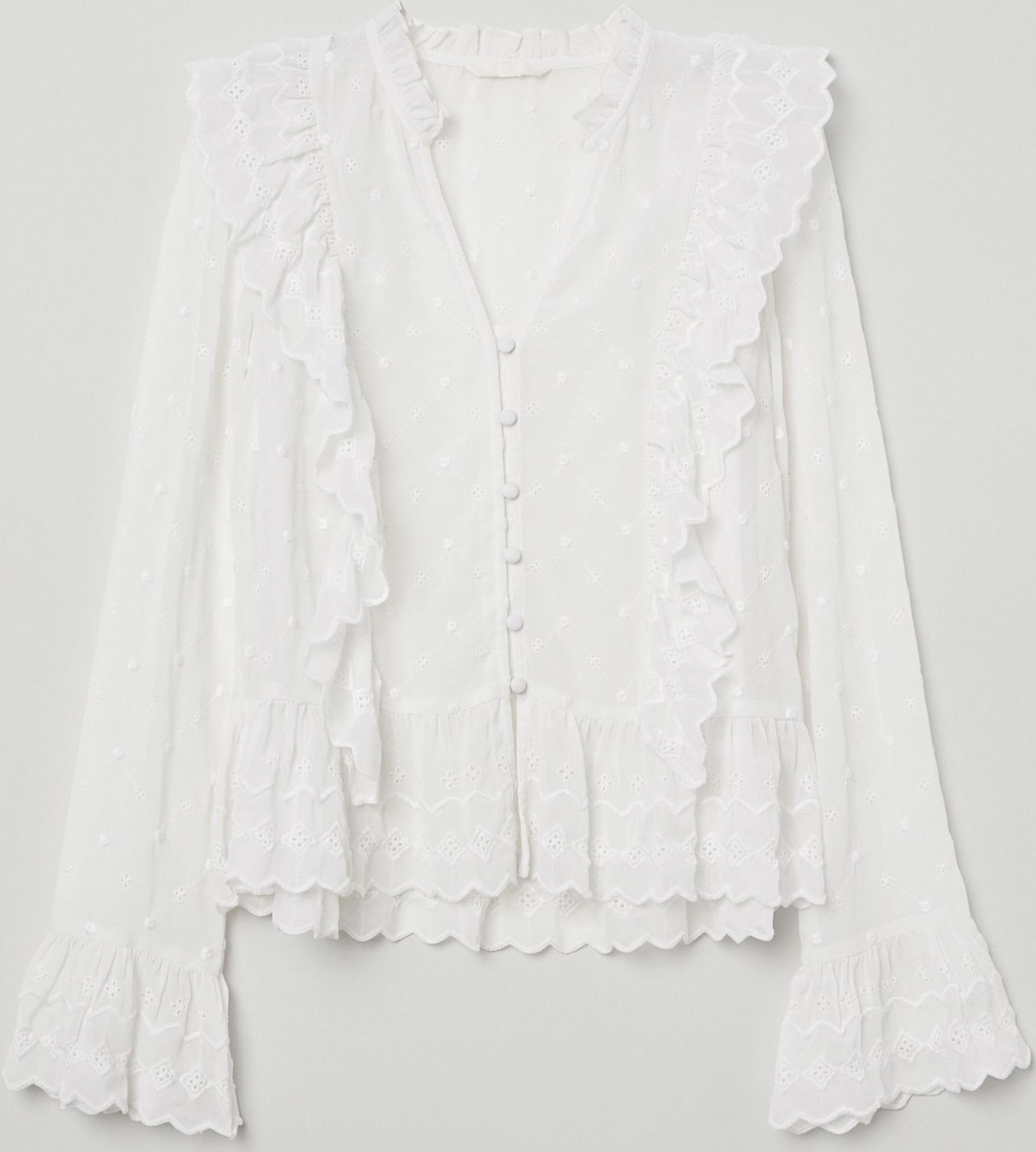 

Блузка H&M 6715058 40 Белая