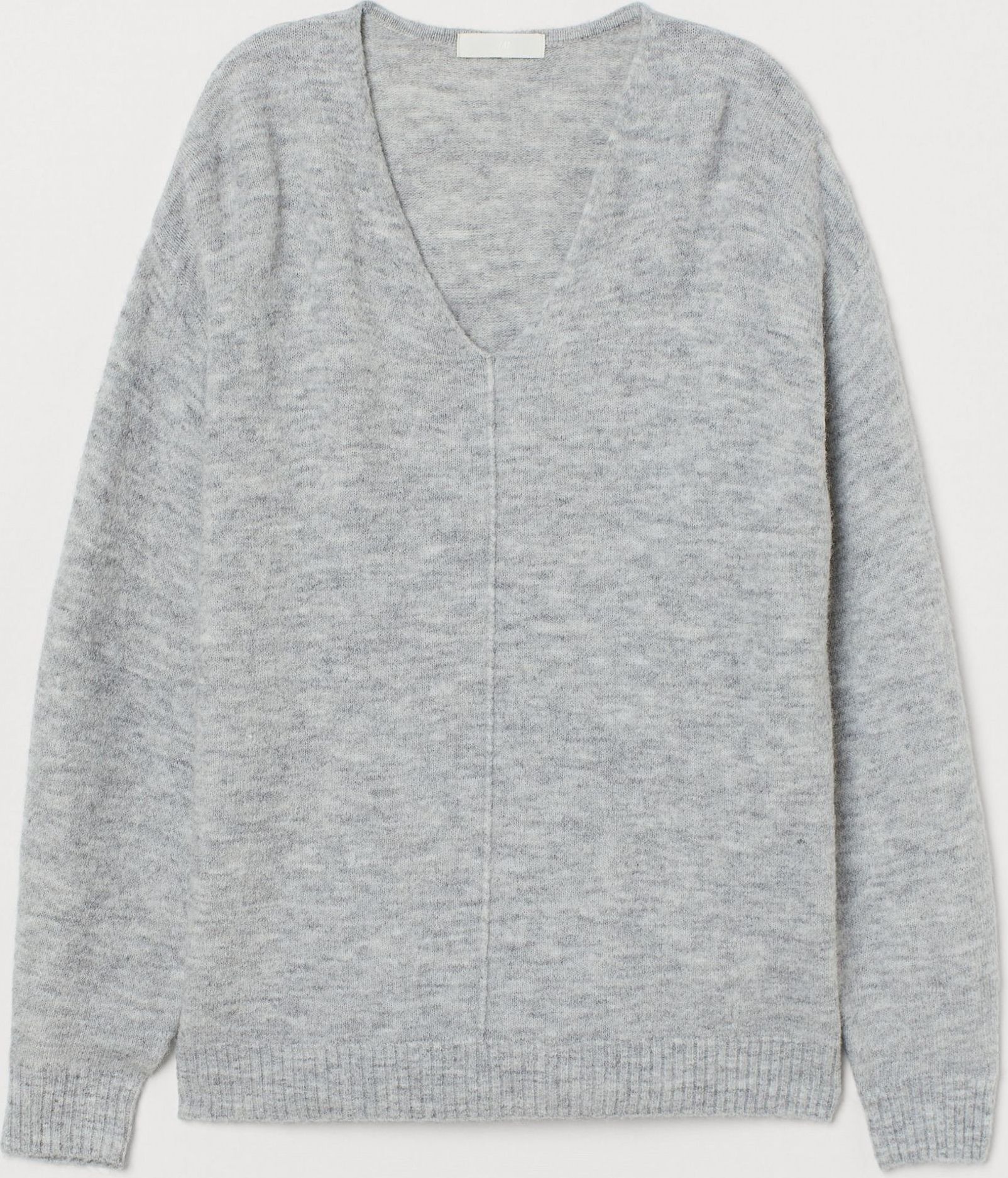 

Пуловер H&M 6932430 S Светло-серый меланж