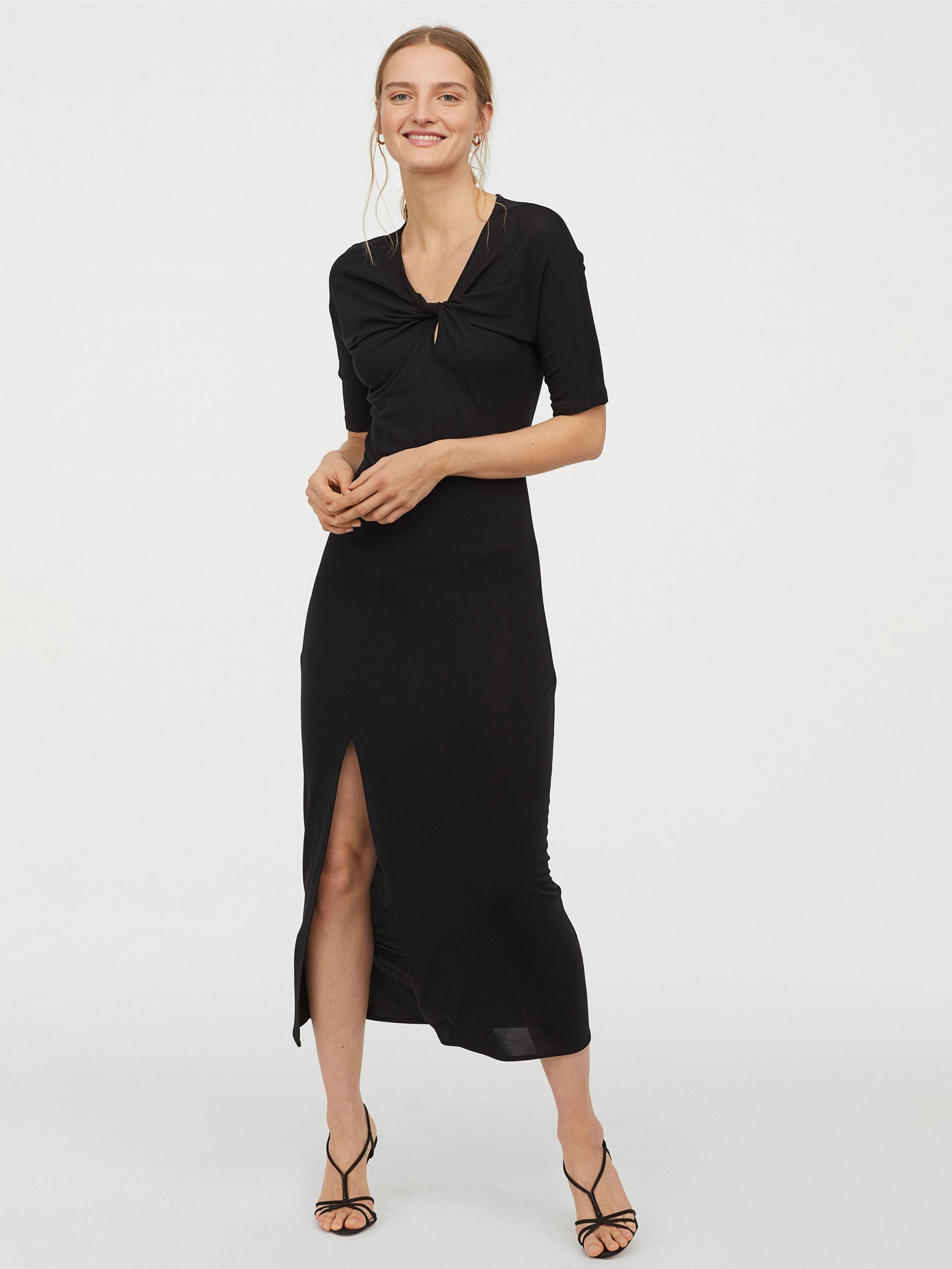 

Платье H&M 7384029 XS Черное
