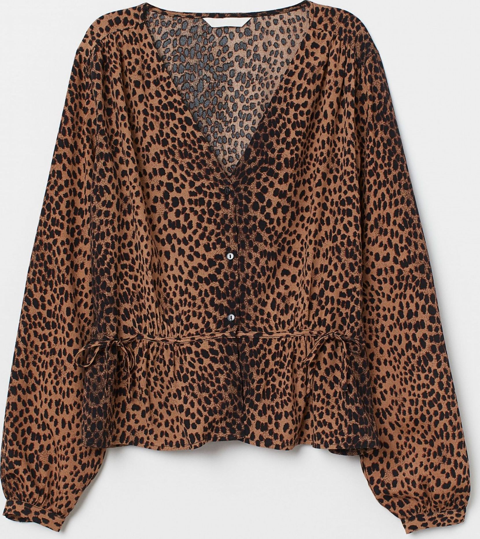 

Блузка H&M 8060120 34 Коричневая