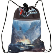 

Сумка для обуви Kite "Tanks", 1 отделение, черная, TD16-601