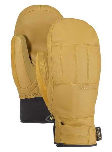 

Сноубордические варежки BURTON ( 103371 ) GONDY GORE LTHR MT 2021 S RAW HIDE