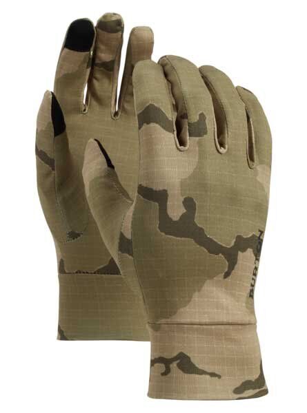 

Сноубордические перчатки BURTON ( 103191 ) TOUCHSCREEN LINER 2021 XS/S BARREN CAMO