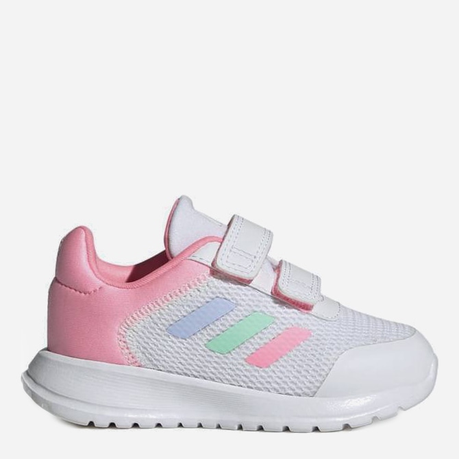 Акція на Дитячі кросівки для дівчинки Adidas Tensaur Run 2.0 CF HP6154 27 Білі від Rozetka