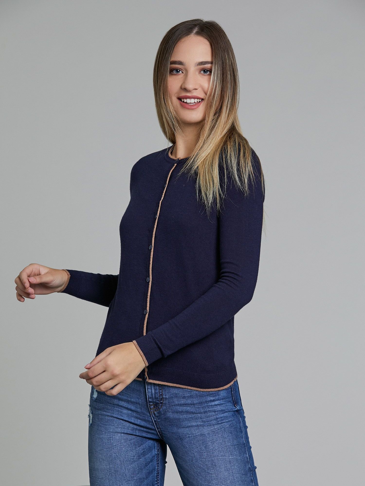 

Кардиган Piazza Italia 31622-62 S Blue
