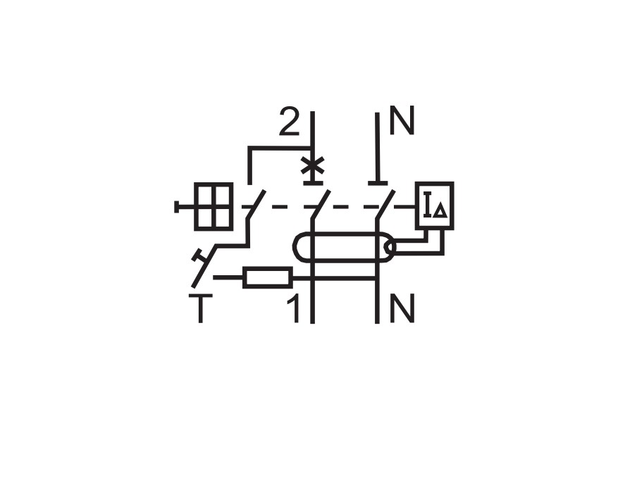 Hager AD970J Disjoncteur différentiel 1P+N 20A 30mA