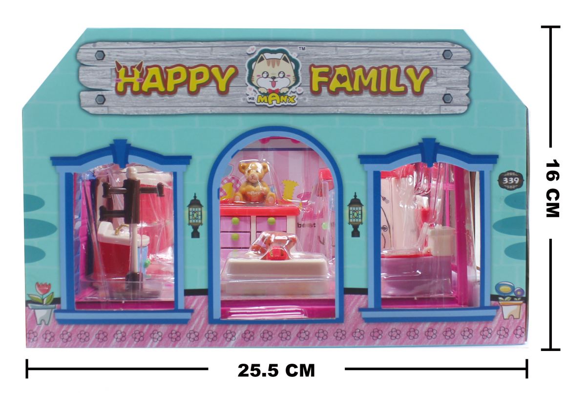 

Игрушечная комната Нappy Family Ванная комната MiC (HY-043AE) (149617)