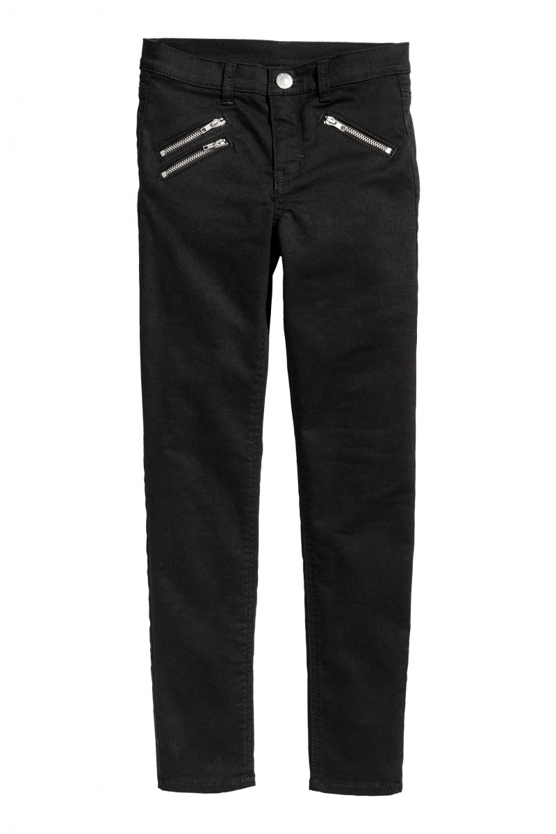 

Брюки для девочки H&M 0420215001 152 СМ Черный 62371