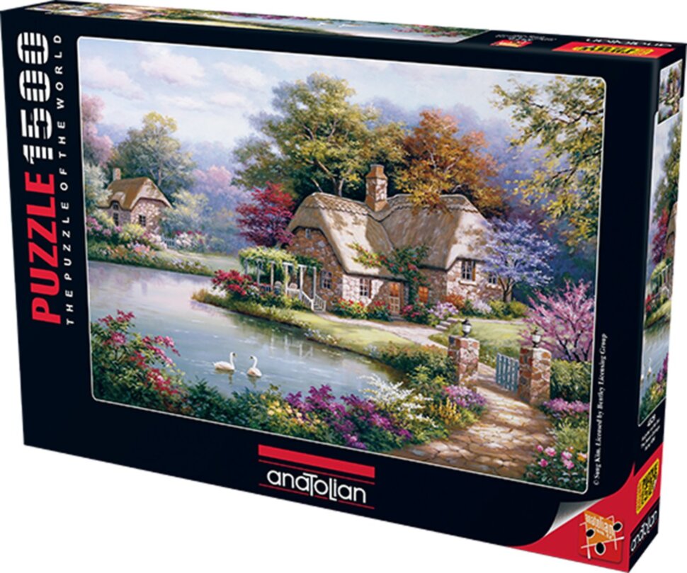 

Пазл Anatolian Лебединый Коттедж 1500 Эл. Размер 85X60 см (4529)