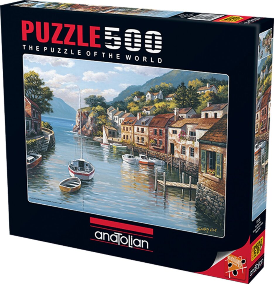 

Пазл Anatolian Деревня На Воде 500 Эл. Размер 48X33 см (3535)