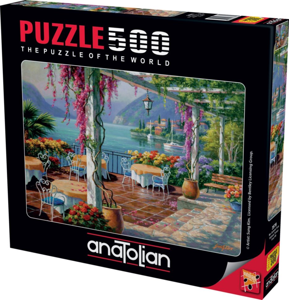 

Пазл Anatolian Кафе Рандеву 500 Эл. Размер 48X33 см (3578)
