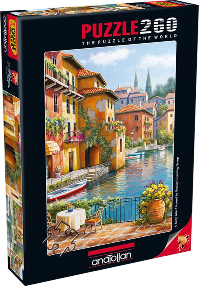 

Пазл Anatolian Кафе Возле Канала 260 Эл. Размер 48X33 см (3294)