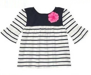 

Блуза Carters Цветочек 80 см Полоска (5100)
