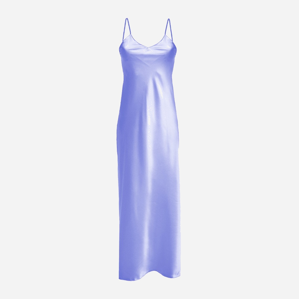 Акція на Нічна сорочка DKaren Slip Iga 2XL Light Blue від Rozetka