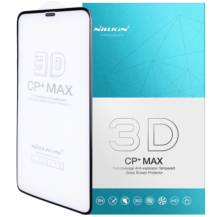 

Защитное стекло Nillkin (CP+ max 3D) для Apple iPhone 11 Pro Max (6.5") / XS Max (6.5") Черный