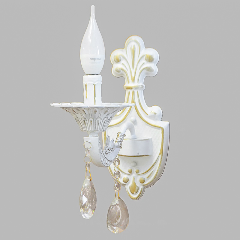 

Бра настенное Light House NM-14527/1W WG белое