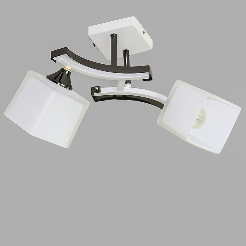

Люстра потолочная Light House NM-15333/2 WT+AN белая