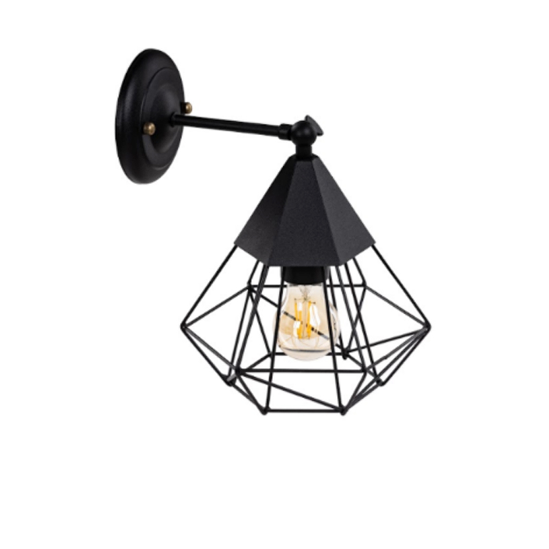 

Настенный светильник Quarz W220 Black Черный (1489)