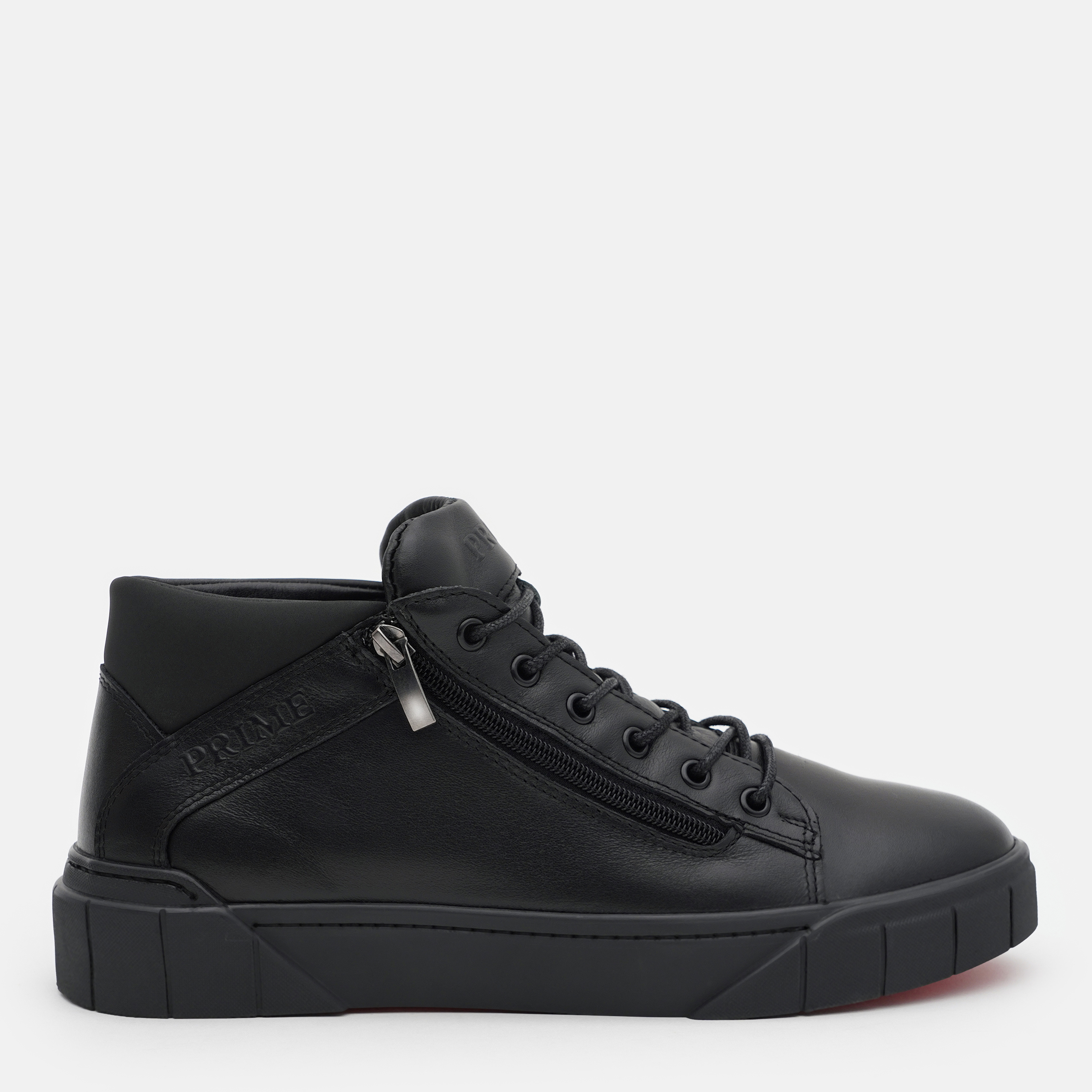 Акція на Чоловічі зимові черевики низькі Prime Shoes 870 Black Leather 16-870-30116 43 28.5 см Чорні від Rozetka