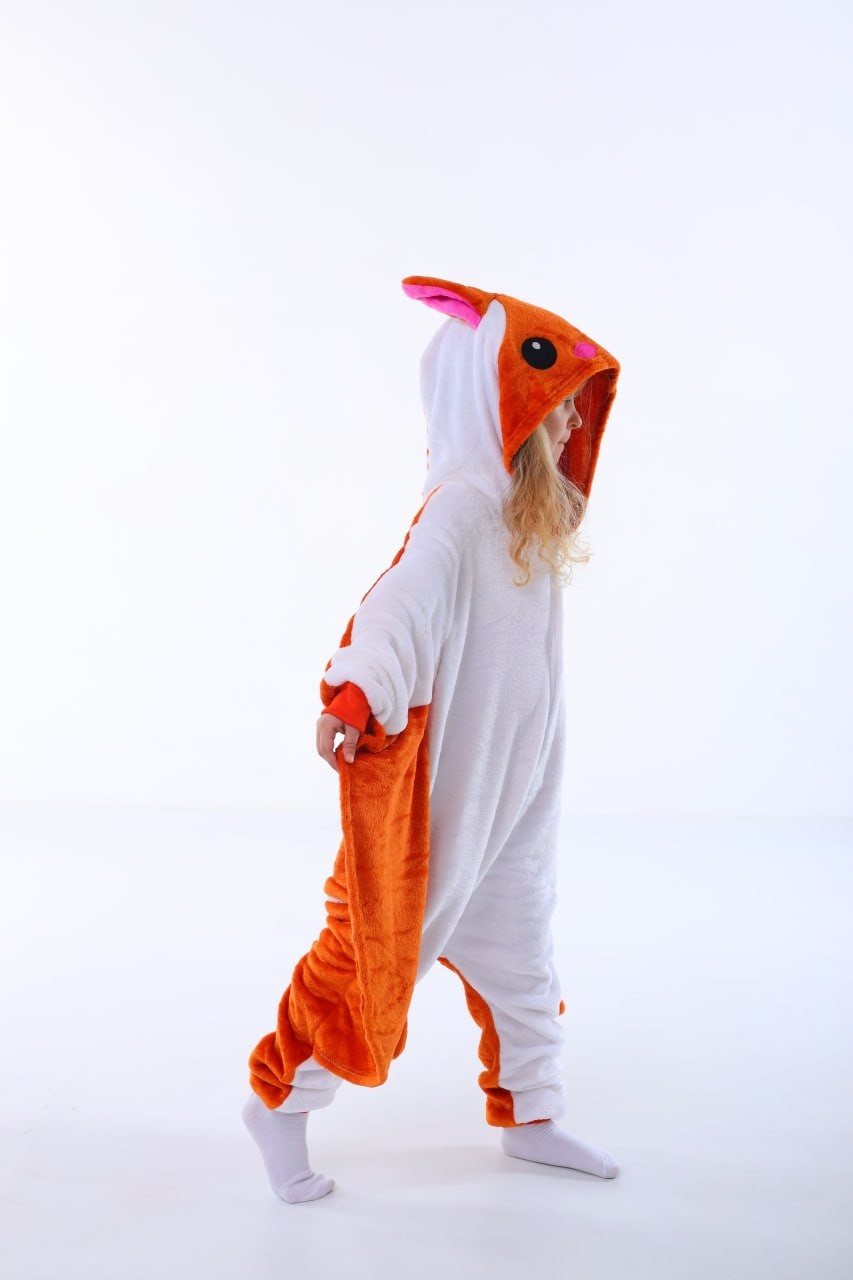 Пижама Кигуруми Детская Для Девочек Kigurumi Белка Летяга Бело-коричневый  110-120 см. (2051) от продавца: Акульонок – в интернет-магазине ROZETKA |  Купить в Украине: Киеве, Харькове, Днепре, Одессе, Запорожье, Львове